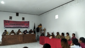 Wujudkan Ketahanan Keluarga, Babinsa Peninjoan Hadiri Pembinaan PKK Desa Peninjoan