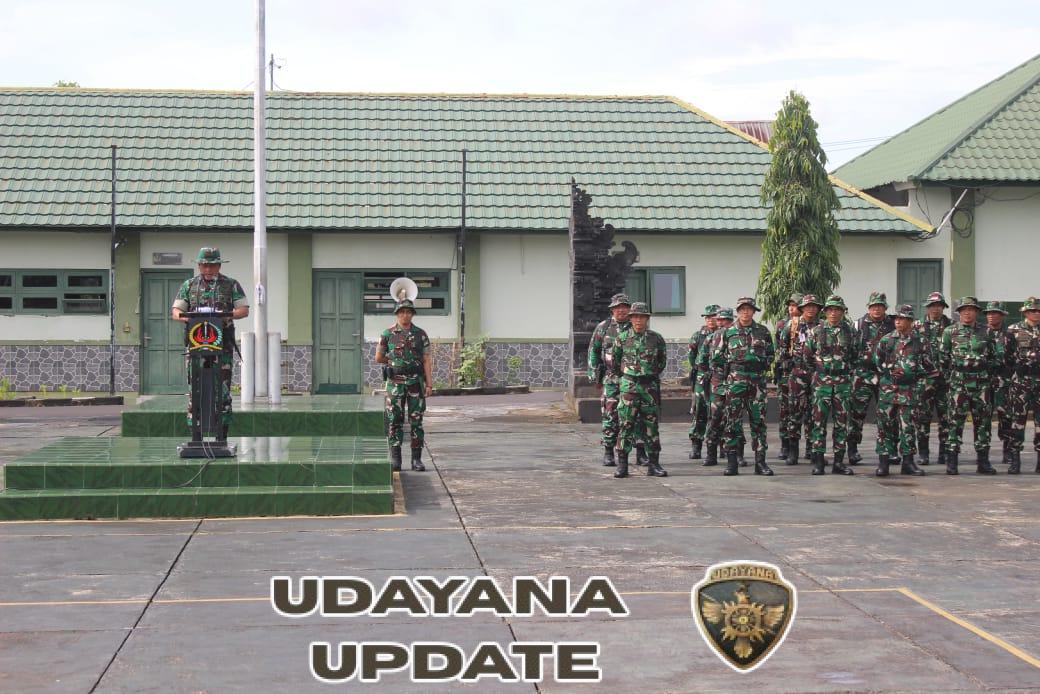 Dandim Tabanan Hadiri Pembekalan Latihan Pembukaan Operasi Gerilya Terintegrasi Kodam IX/Udayana TA 2025