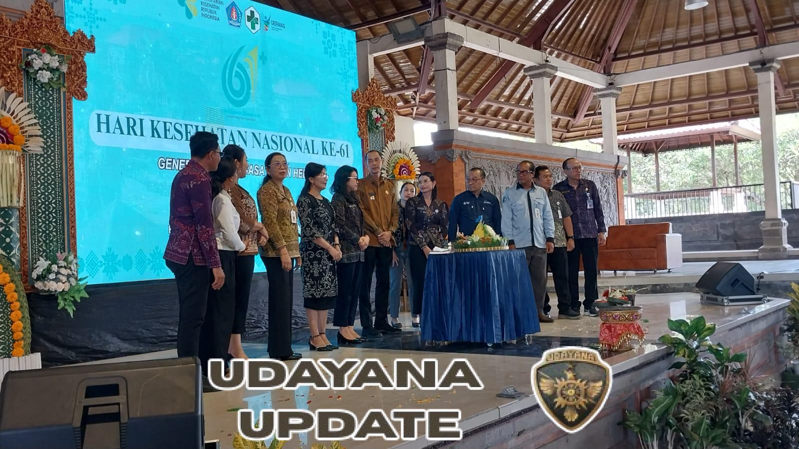 Pasilog Kodim Klungkung Dampingi Wabup Klungkung Hadiri Sosialisasi/Mobilisasi Imunisasi Heksavalen Dan Perayaan HKN Ke 61 Tahun 2025