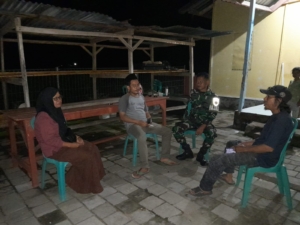 Keamanan Lingkungan Prioritas Babinsa, Patroli Malam Berjalan Lancar