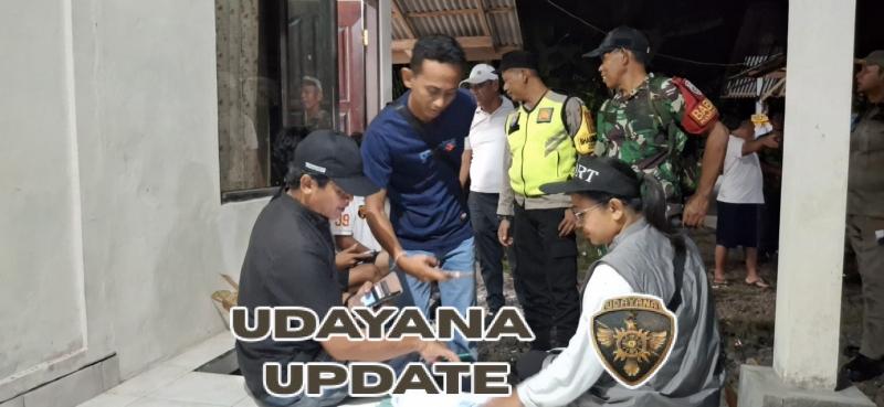 Babinsa Gumbrih Pimpin Penertiban Penduduk Pendatang, Jaga Keamanan Desa Jembrana