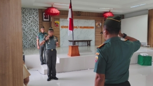 Kodim Klungkung Gelar Wisuda Purna Tugas Kasdim