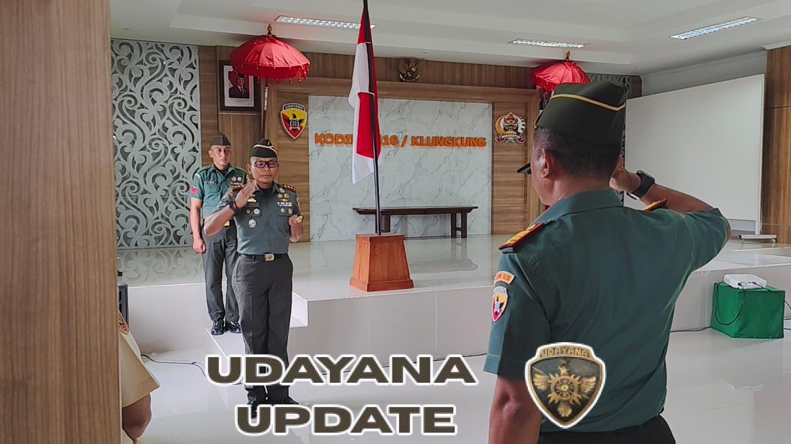 Kodim Klungkung Gelar Wisuda Purna Tugas Kasdim