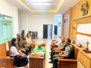 Dandim Klungkung Menerima Audiensi Dari Bank Negara Indonesia