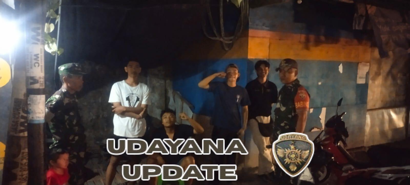 Lakukan upaya Pencegahan, Babinsa Jajaran Kodim Loteng Lakukan Patroli Rutin