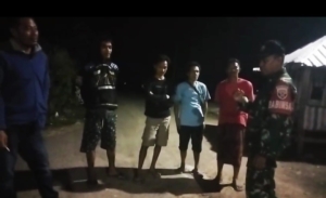 ‎Koramil Ropang Sambangi Titik Pemukiman, Ciptakan Lingkungan Lantung yang Tenang