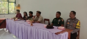 Koramil 1609-05/Sukasada Kawal Sosialisasi Program MBG Bagi Orang Tua Murid di Desa Panji*