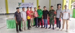 ‎Babinsa Dampingi Musyawarah Tapal Batas, Wujudkan Kepastian Wilayah Kecamatan Lenangguar