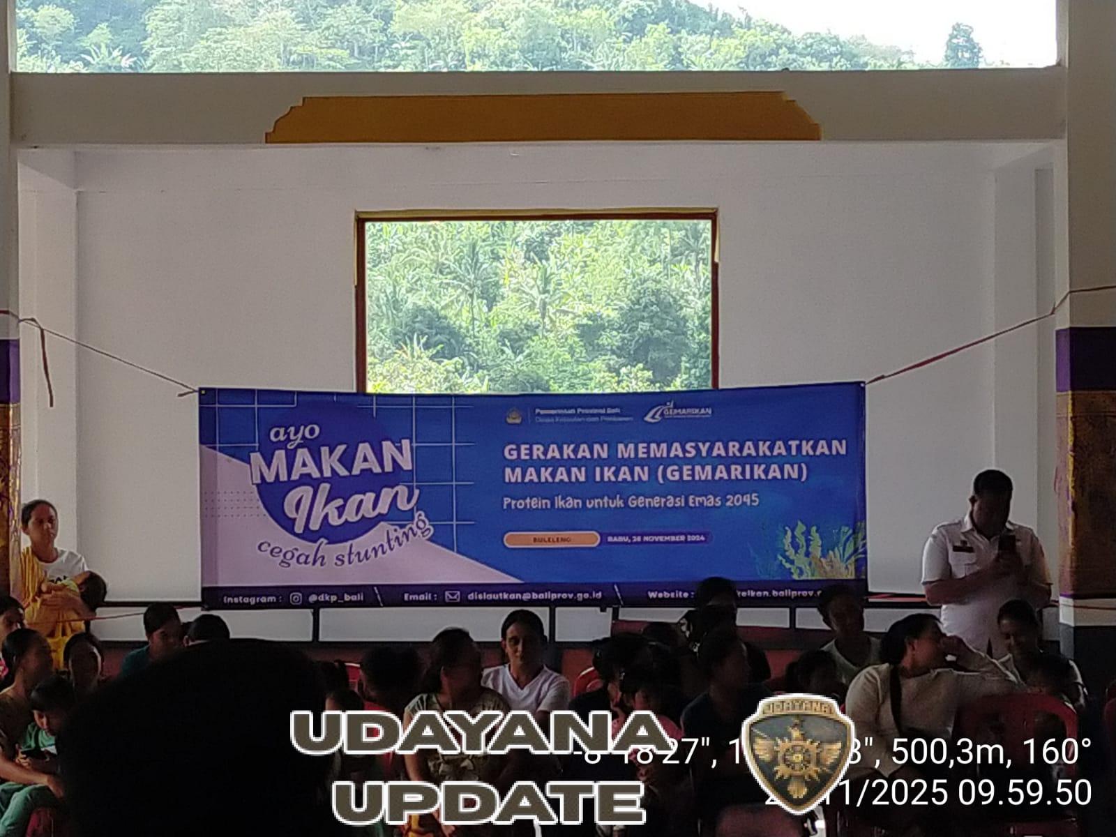 Babinsa Desa Sepang Dampingi Kegiatan Gerakan Memasyarakatkan Makan Ikan (Gemarikan)