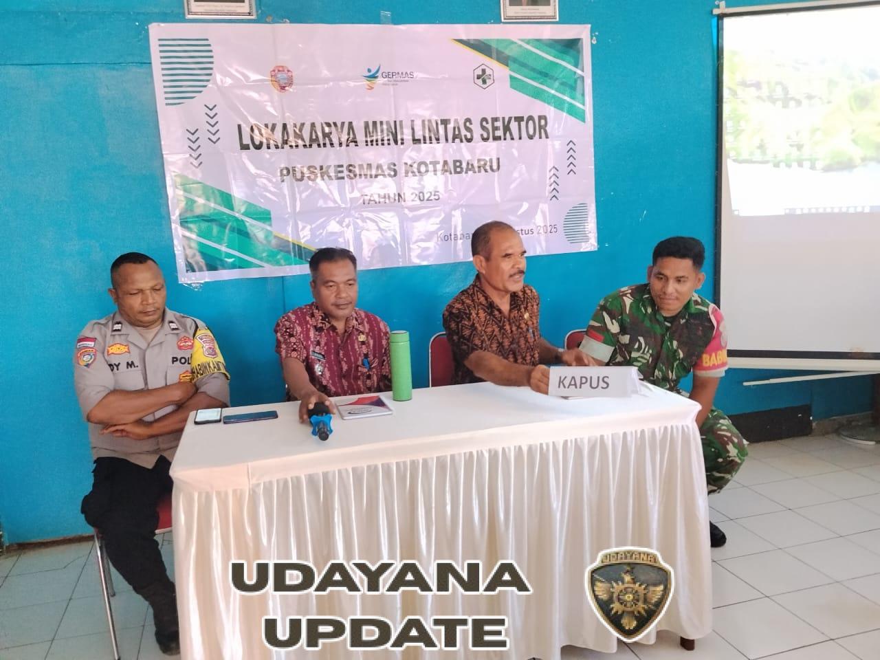 Sinergi Pemerintah, TNI, dan Nakes Menguat di Lokakarya Mini Lintas Sektor Kecamatan Kotabaru