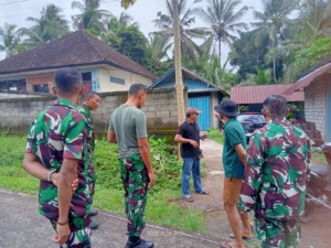 Dandim Tabanan Tinjau Lahan Pembangunan Koperasi Desa Merah Putih di Desa Mambang