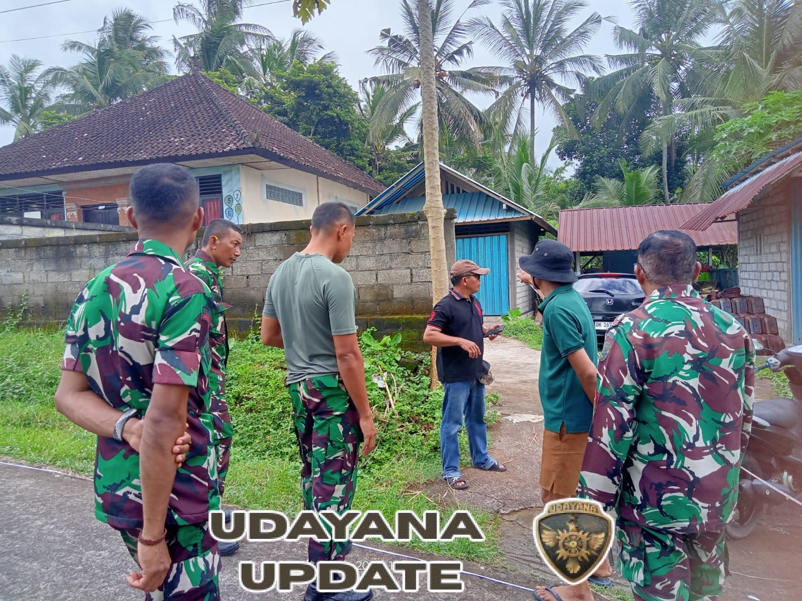 Dandim Tabanan Tinjau Lahan Pembangunan Koperasi Desa Merah Putih di Desa Mambang