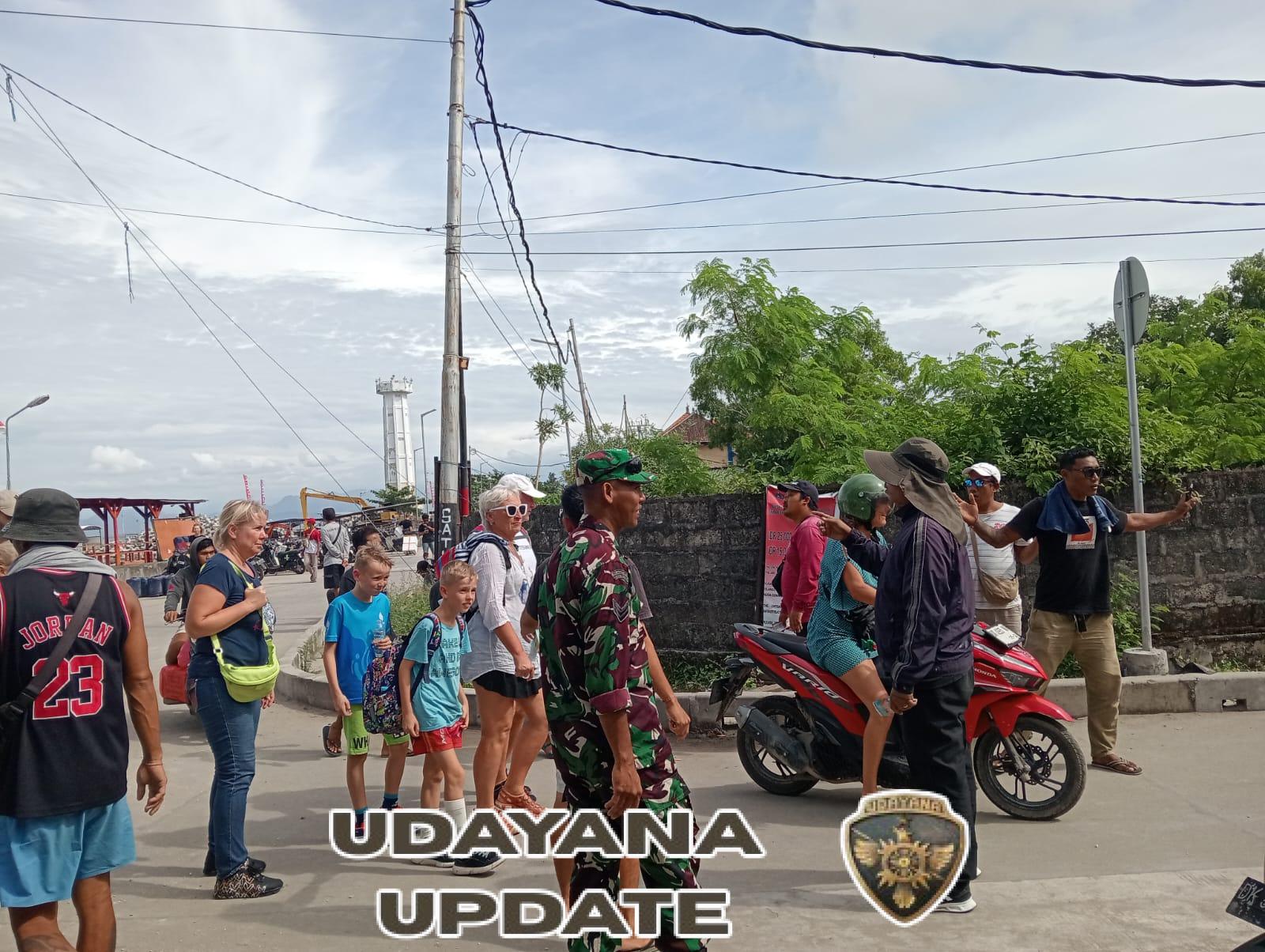 Pasca Kuningan, Koramil Nusa Penida Tingkatkan Pengamanan Melalui Patroli Pelabuhan