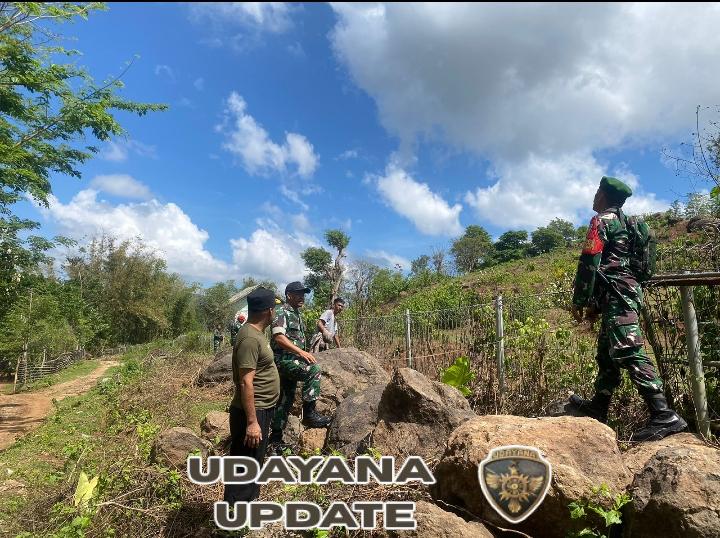 ‎Koramil Ropang Dukung Program Koperasi Merah Putih, Identifikasi Lahan di Kecamatan Lantung