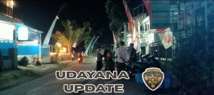 Babinsa Desa Kumbang Ajak Warga Aktifkan Poskamling dan Jaga Kekompakan