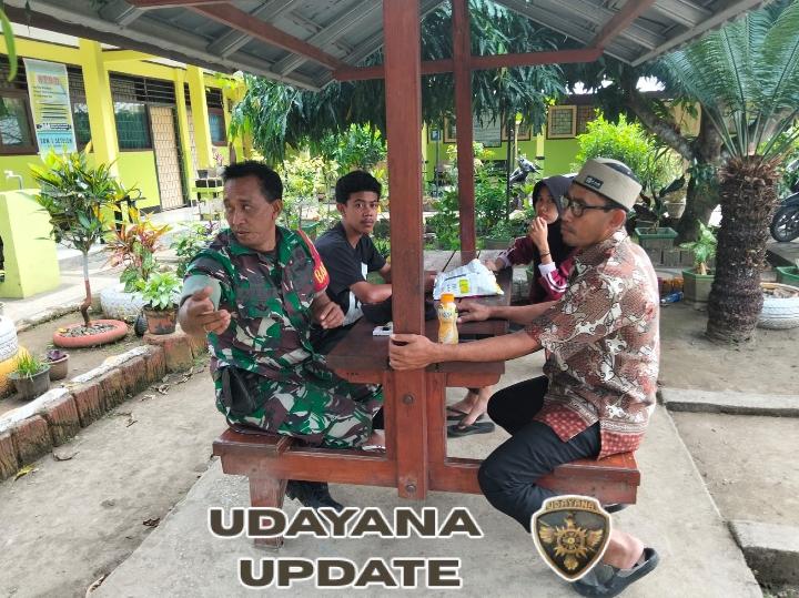 Babinsa Seteluk Atas Ajak Warga Awasi Pergaulan Anak dan Jauhi Pengaruh Negatif