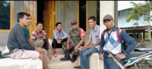 Babinsa Desa Rempe Aktif Jalin Komsos dan Monitoring Wilayah Binaan