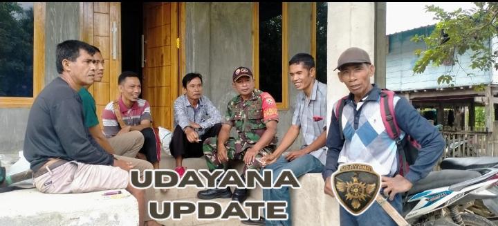 Babinsa Desa Rempe Aktif Jalin Komsos dan Monitoring Wilayah Binaan
