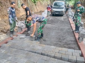 Satgas TMMD Ke-126 Kodim 1611/Badung Upayakan Selesai Pengerjaan Infrastruktur Jalan dalam Waktu Dekat