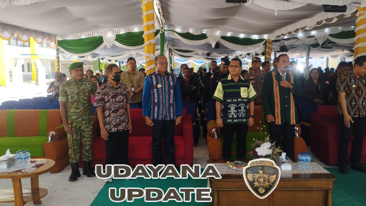 Dandim 1613/Sumba Barat Hadiri Peresmian Gedung Universitas Stella Maris Sumba