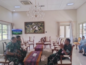 Pastikan Kesiapan Wilayah, Dandim Gianyar Cek Lokasi Transit Touring Pangdam IX/Udayana