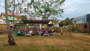 HUT ke-15 Desa Bunga Eja, Babinsa Serda Mahyudin Ajak Warga Pererat Silaturahmi Lewat Lomba Antar RT