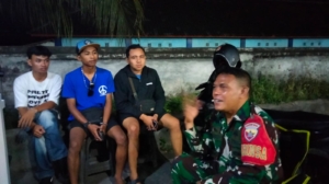 Babinsa Desa Bandok Gelar Patroli Kongkow Guna Perkuat Kamtibmas di Wanasaba