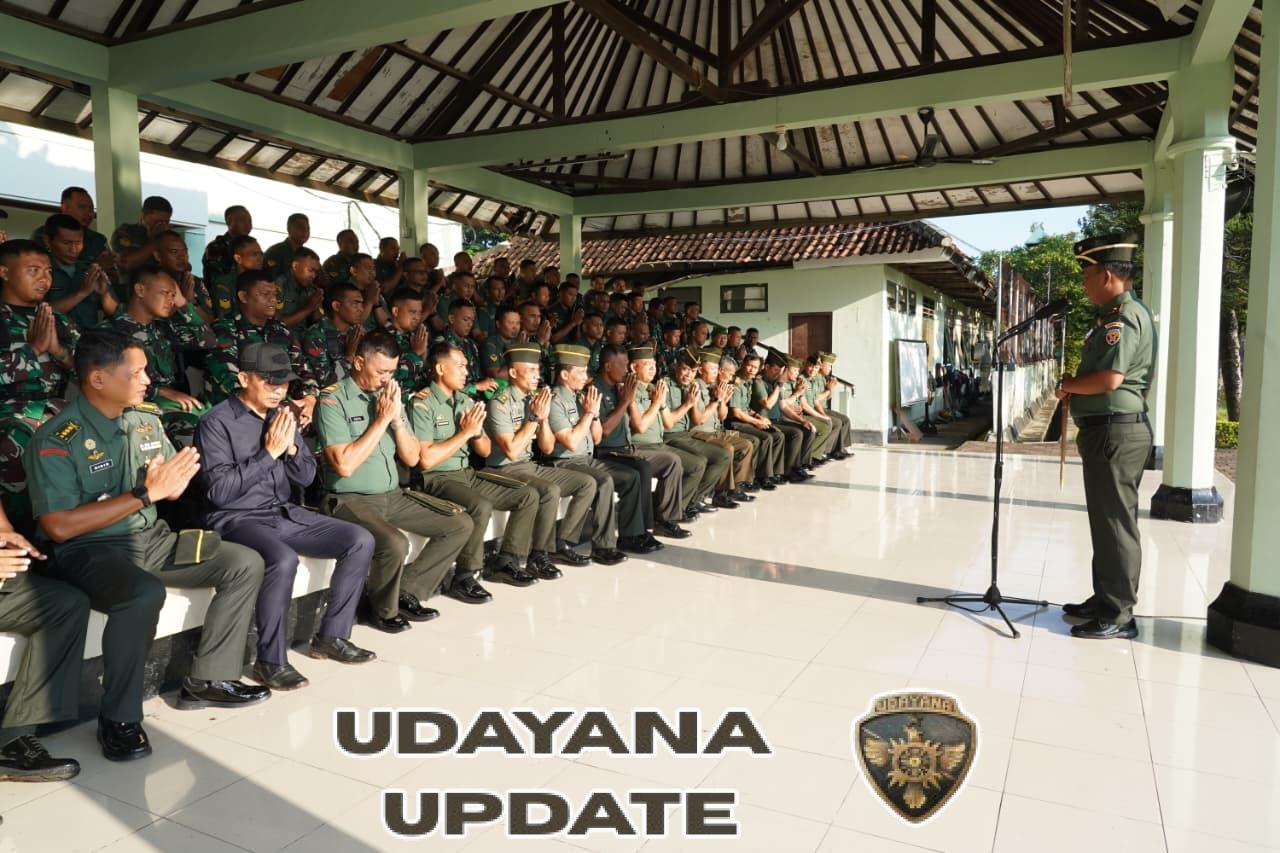 Danrem 163/Wira Satya Pimpin Upacara Mingguan, Tekankan Disiplin dan Tanggung Jawab Prajurit