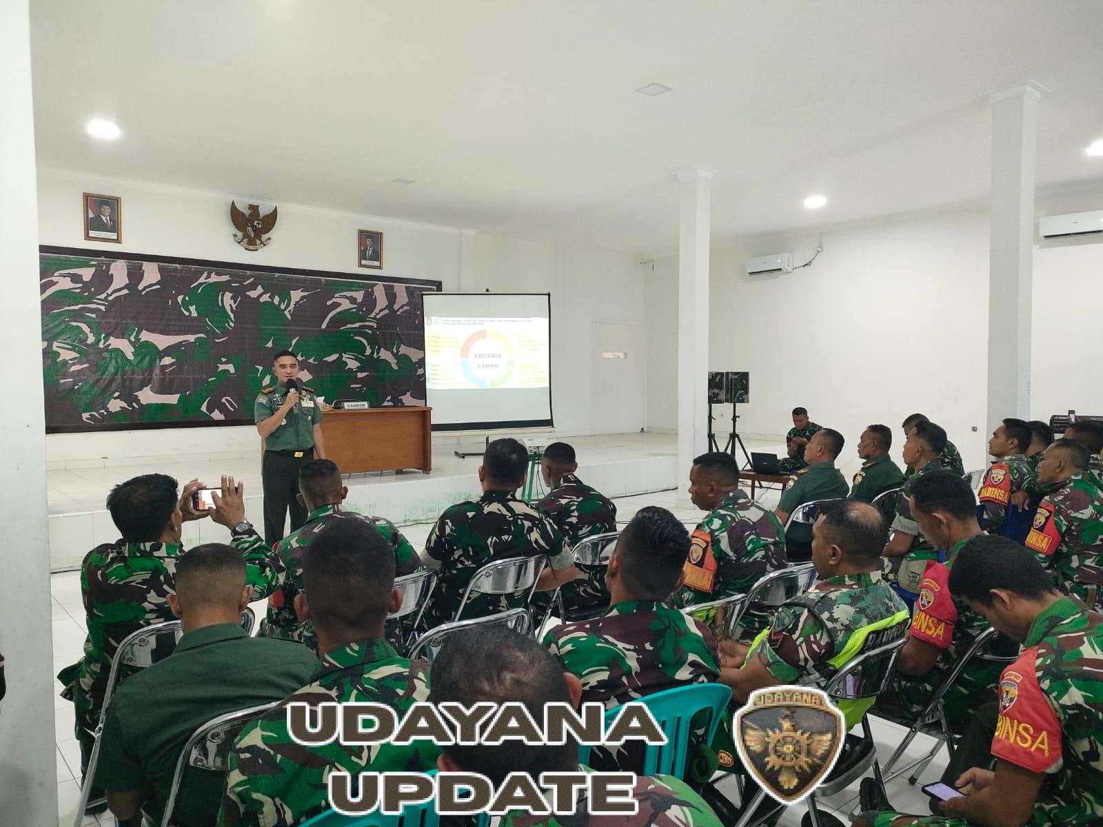 Letkol Inf Dobby Noviyanto Beri Arahan Babinsa Dukung Program Koperasi Desa Merah Putih