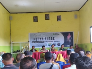 Sertu Ovan Pranata Dampingi Momen Purna Tugas Sekdes Jotang Beru dengan Penuh Keharuan