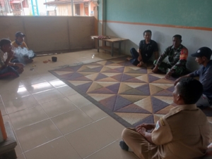 Babinsa Beru Mediasi Sengketa Tanah di Desa Jelenga, Berjalan Aman dan Lancar