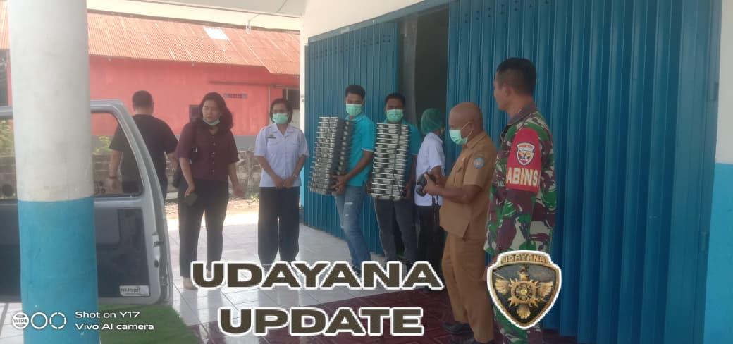 Babinsa Koramil 1627-01/Ba’a Dukung Pelaksanaan Program Makanan Bergizi Gratis di Rote Ndao