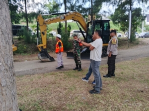Pameran Alat Berat PT Trakindo Digelar di Sekongkang, Babinsa Desa Kemuning Laksanakan Pendampingan