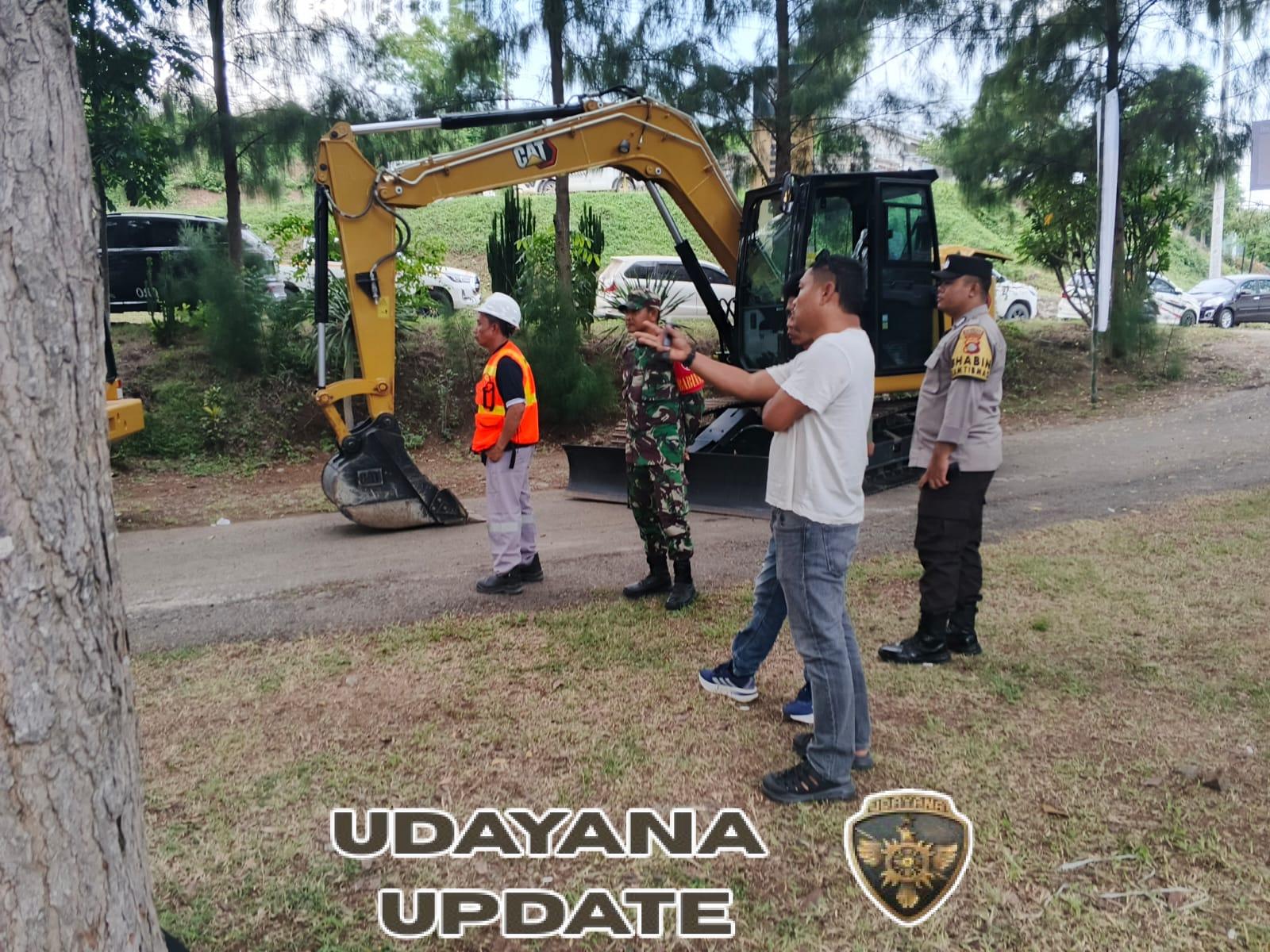 Pameran Alat Berat PT Trakindo Digelar di Sekongkang, Babinsa Desa Kemuning Laksanakan Pendampingan
