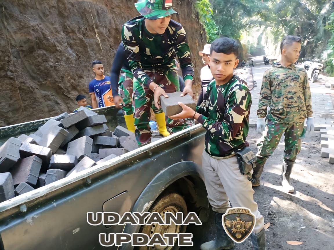 Pembukaan Infrastruktur Jalan TMMD Ke-126 Kodim 1611/Badung Telah Memberi Harapan Baru di Desa Bongkasa Pertiwi