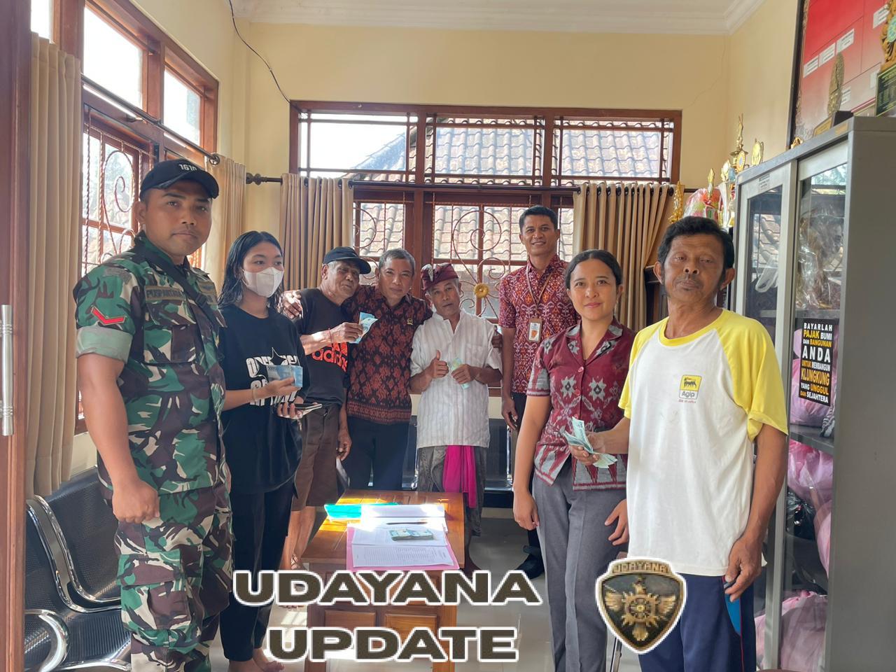 Babinsa Tohpati Hadir Beri Pendampingan Sukseskan Penyaluran BLT DD