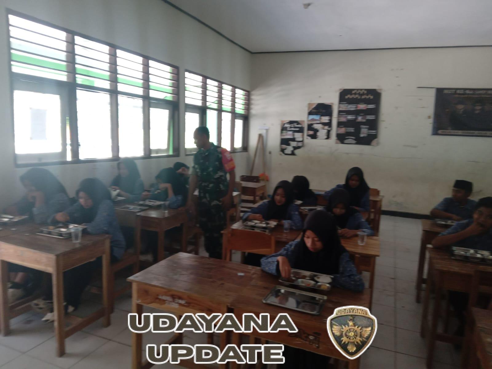 Pendampingan Makan Bergizi Gratis di SMPN 1 Taliwang Berjalan Lancar