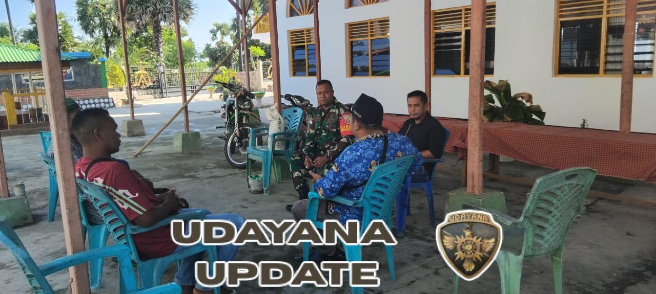 Babinsa dan Tokoh Lintas Agama Bahas Kerukunan Masyarakat Pulau Pura