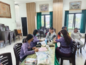 Kodim Klungkung Gelar Posbindu Tingkatkan Kualitas Kesehatan