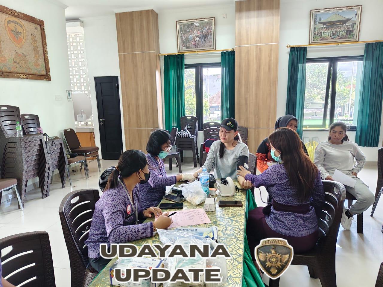 Kodim Klungkung Gelar Posbindu Tingkatkan Kualitas Kesehatan