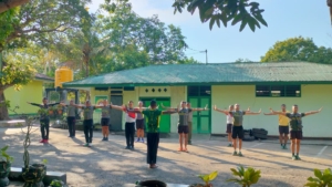 Prajurit Kodim 1618/TTU Gelar Latihan Pencak Silat Militer untuk Tingkatkan Kemampuan Bela Diri dan Kebugaran