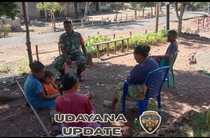 Babinsa Koramil 1618-05/Biut Dorong Masyarakat Desa Naku Terapkan Hidup Bersih dan Sehat