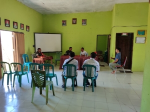 Komsos TNI Bersama Pemdes Bokong Bahas Lahan Koperasi