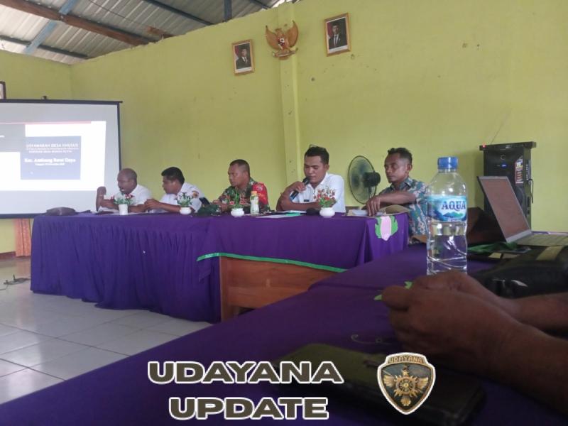 TNI dan Pemerintah Desa Bioba Baru Perkuat Ketahanan Pangan