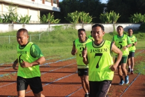 Tingkatkan Kesiapan Fisik Prajurit, Kodim Tabanan Laksanakan Samapta Periodik II Tahun 2025