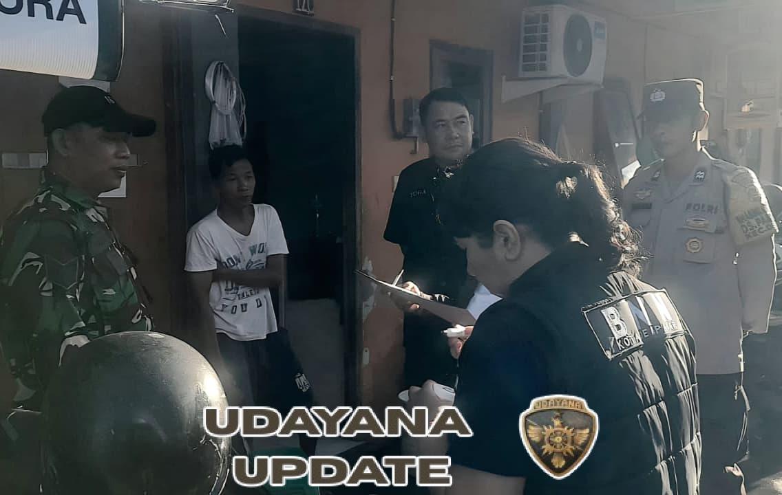 Bersama Babinsa: BNN Kota Denpasar Gelar Sidak Penertiban Penduduk dan Tes Urine di Kos-kosan Banjar Glogor Carik