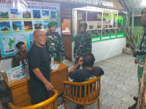 Koramil 1630-01/Komodo Perkuat Pengawasan Wilayah Strategis Labuan Bajo Lewat Patroli Terpadu