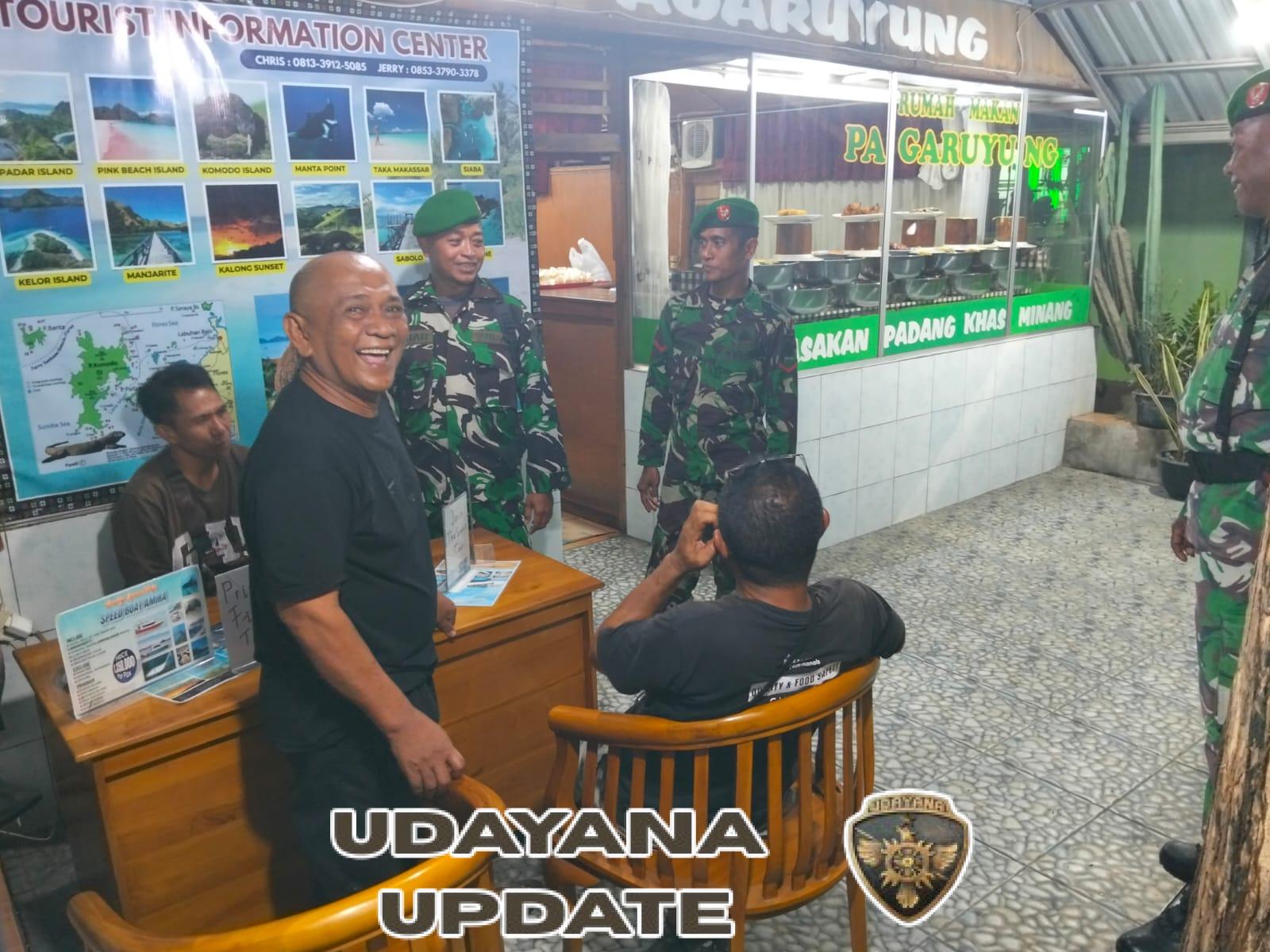 Koramil 1630-01/Komodo Perkuat Pengawasan Wilayah Strategis Labuan Bajo Lewat Patroli Terpadu