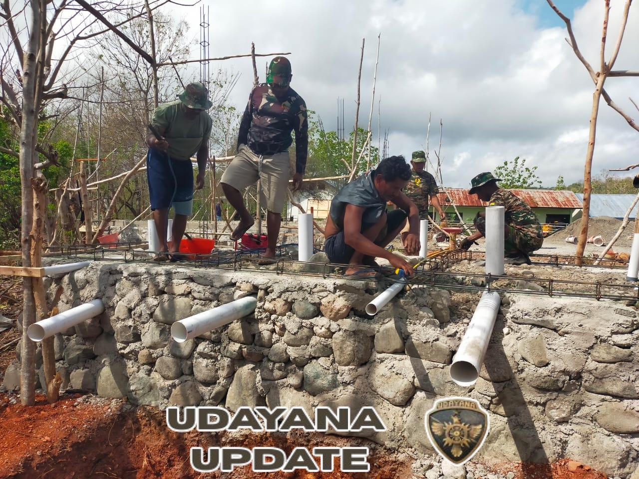 Progres Pembangunan SMPN Oepoli Terus Alami Peningkatan