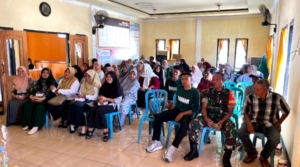 Babinsa Desa Air Suning Hadiri Sosialisasi Pencegahan AIDS, Tuberkulosis dan Malaria